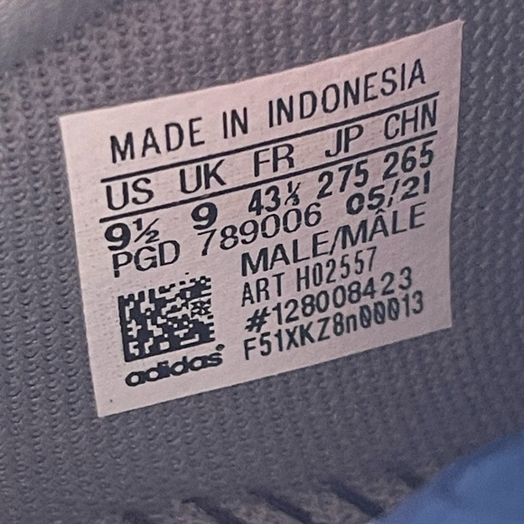 adidas gray white Kaptir Super Running Shoes main image 10